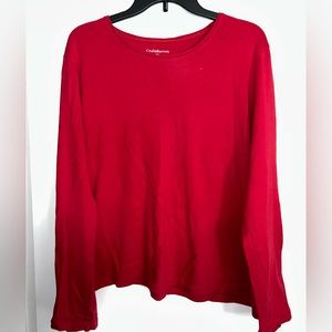Red long sleeve